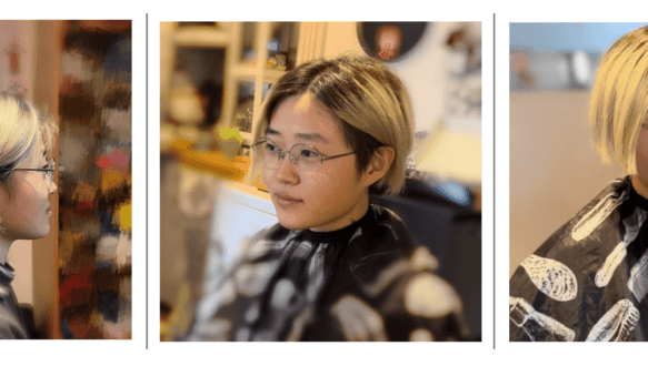 09 女短发